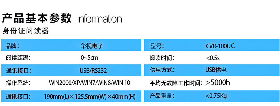 身份证阅读器技术规格2